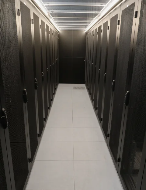 CandyHosting Server-Racks im SkyLink Rechenzentrum